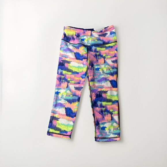 Victoria’s Secret VSX Sport Capri Pants Multicolor Stretch Athletic XS‎ - Picture 2 of 4
